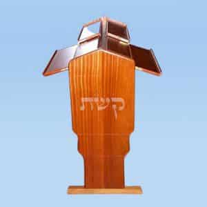 מעמד דו צדדי לבית הכנסת, עם תאים- קשת רהיטים