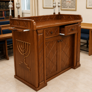תיבה בבית הכנסת ריחניאן, כוכב יעקב- קשת חברון- ריהוט לבתי כנסת