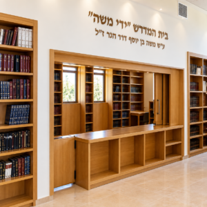 ספרייה במכינה קדם צבאית, בית יתיר- קשת רהיטים